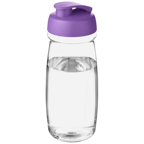 Bidon promotionnel de sport 600ml H2O Active® Translucide et Violet
